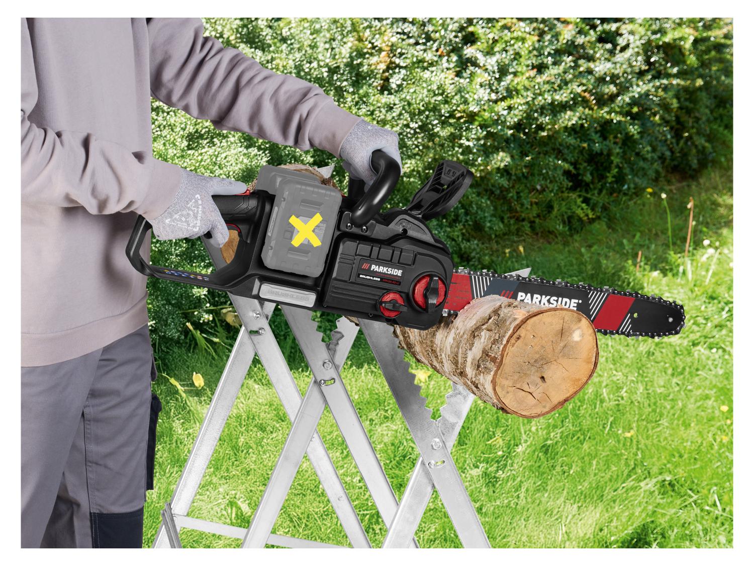 PARKSIDE PERFORMANCE Trononneuse sans fil PPKSA 40-Li B2, 40 V