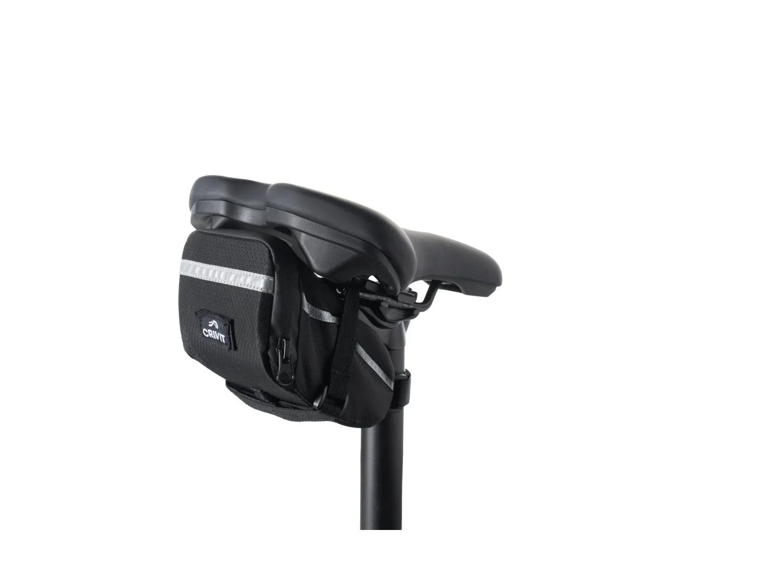 CRIVIT Outil multifonction pour vlo, sacoche de selle avec outils ou mini-pompe  manomtre