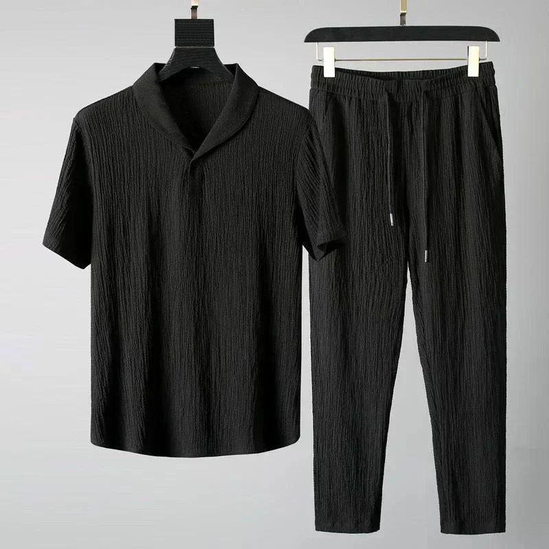 Luca - T-shirt à manches courtes avec pantalon à taille élastique