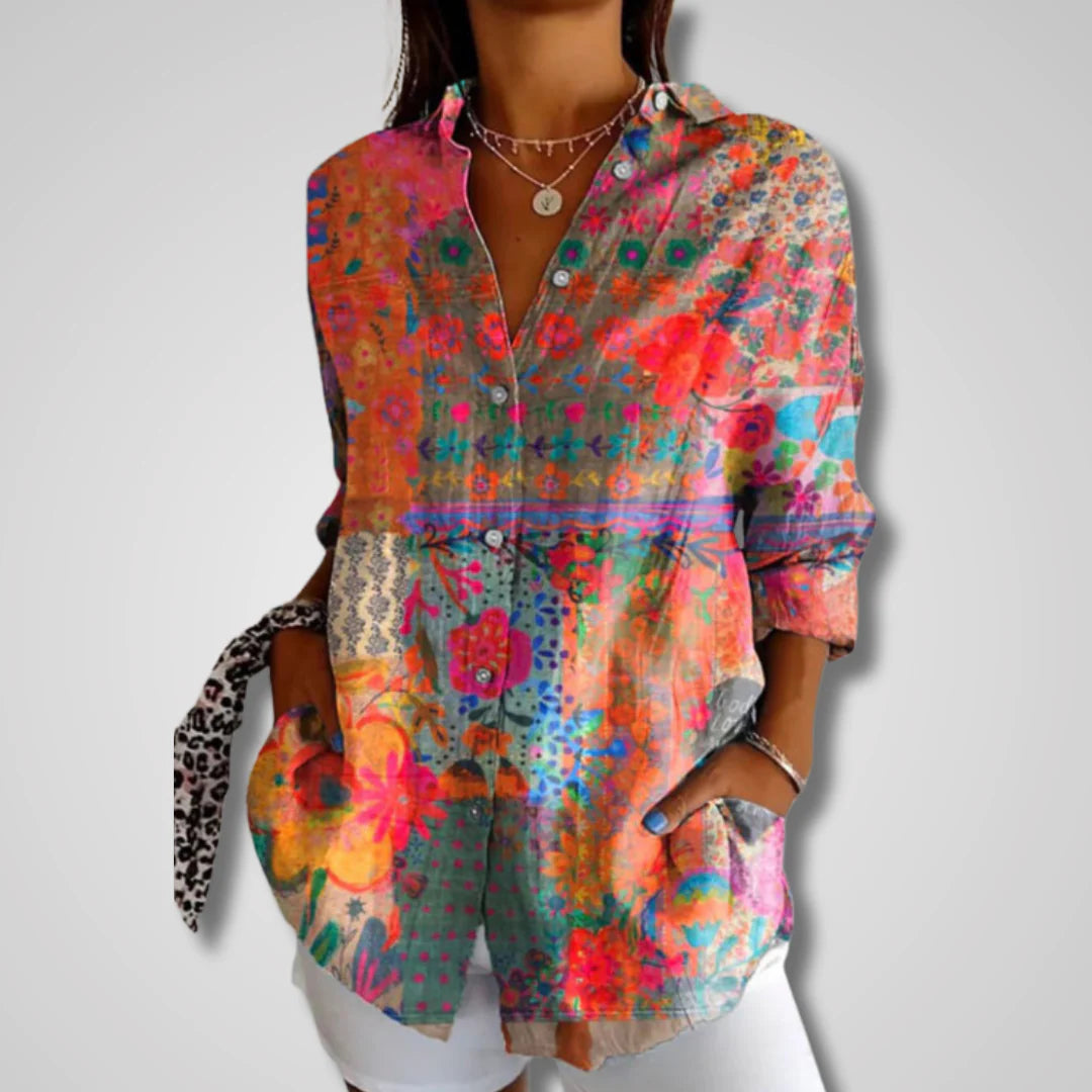 Melle - Élégante Blouse Vintage