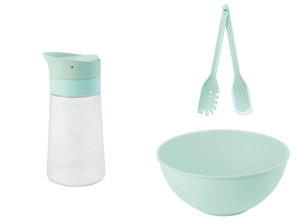 LIVARNO home Shaker  sauce ou saladier et couverts  salade