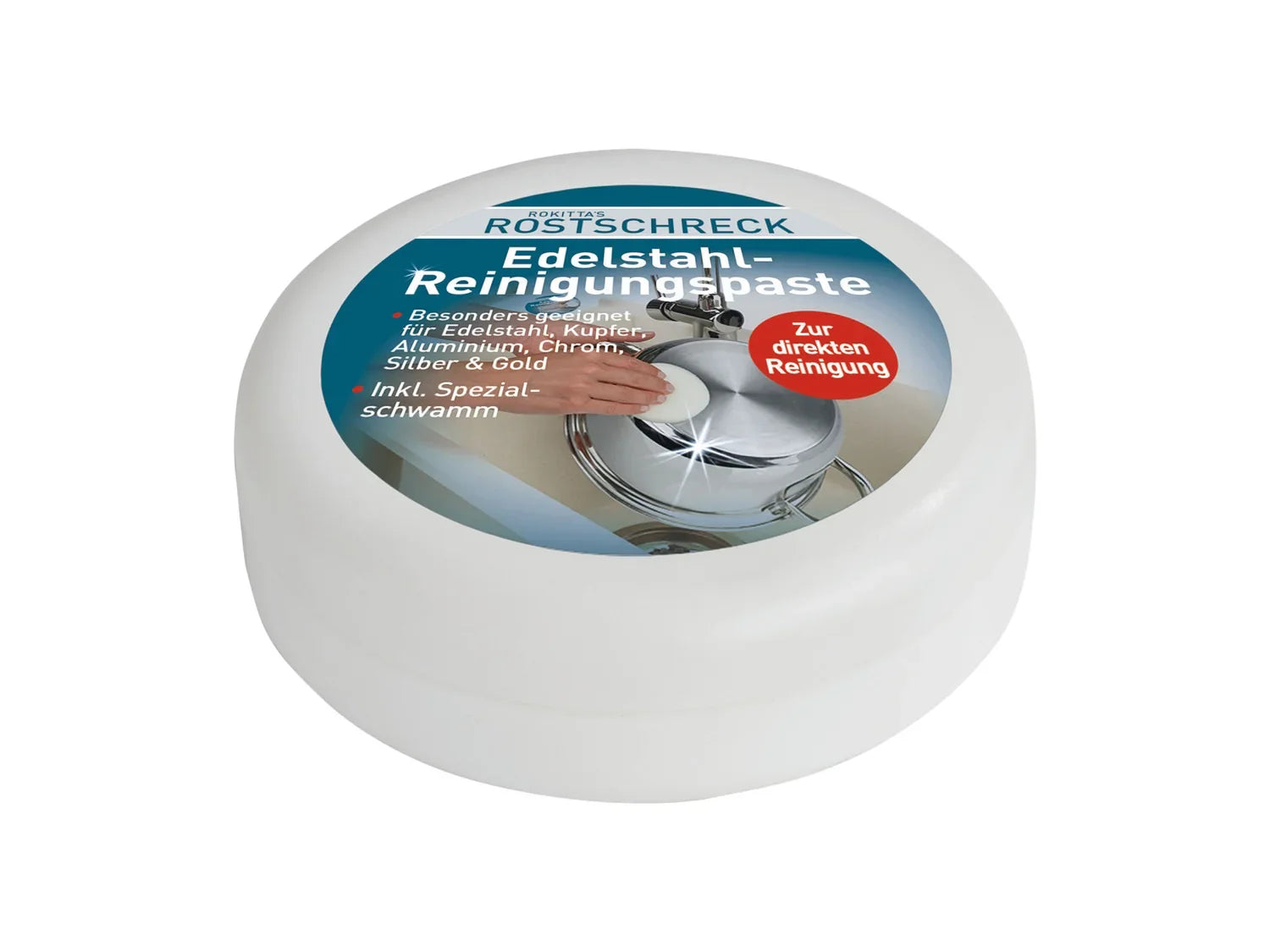 ROKITTA Pte de nettoyage pour acier inoxydable
