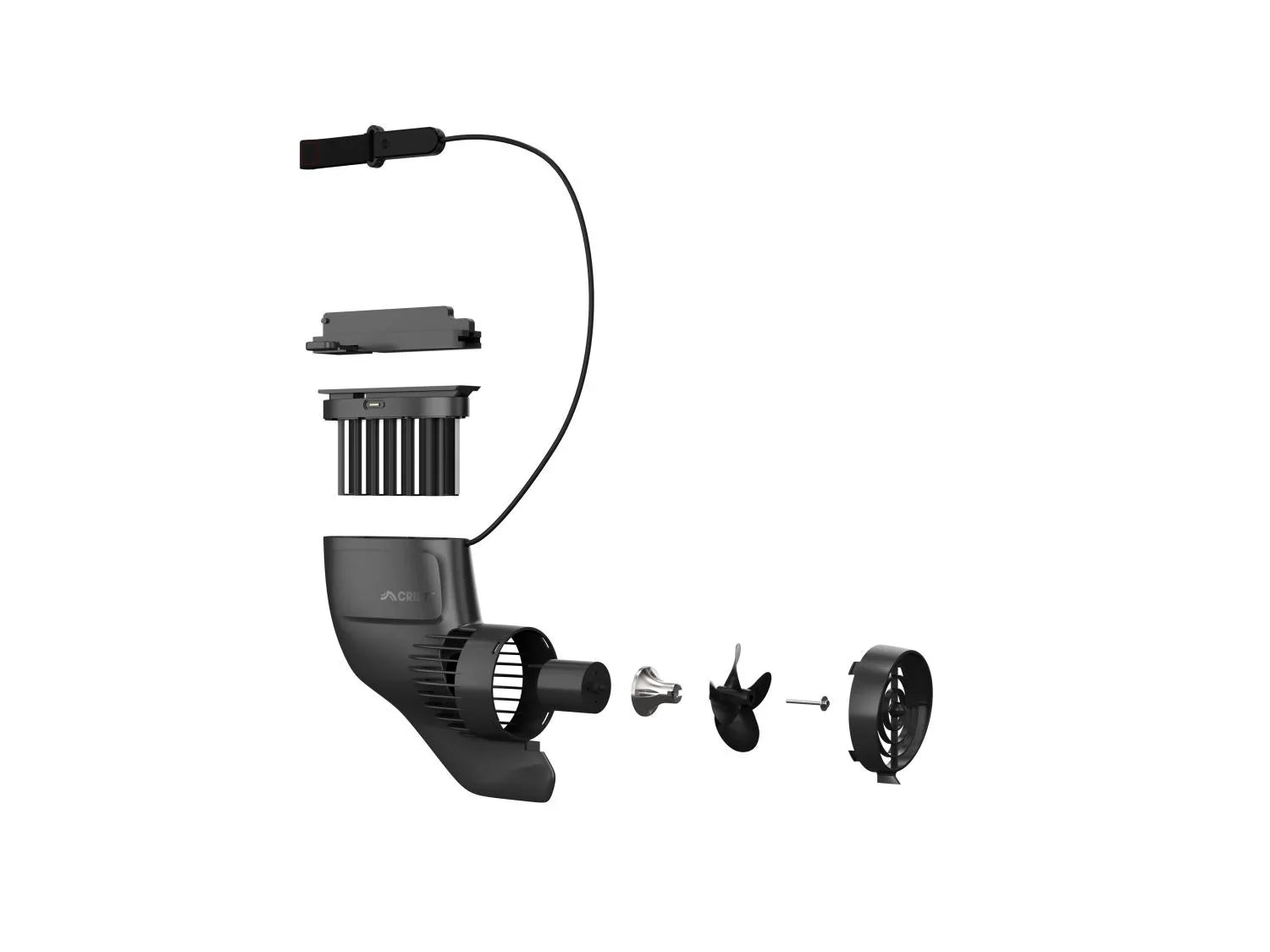 CRIVIT Aileron lectrique pour stand up paddle