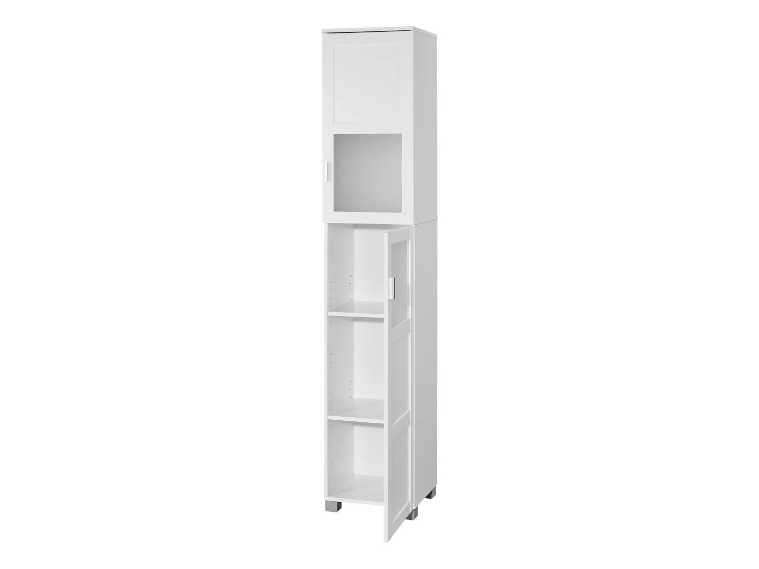 LIVARNO home Colonne de salle de bains + Meuble sous-vasque Basel, 68,5 x 58,7 x 34,5 cm
