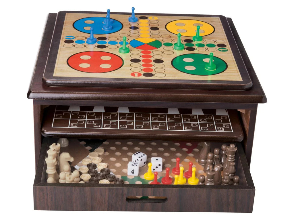 Playtive Coffret de 10 jeux en bois