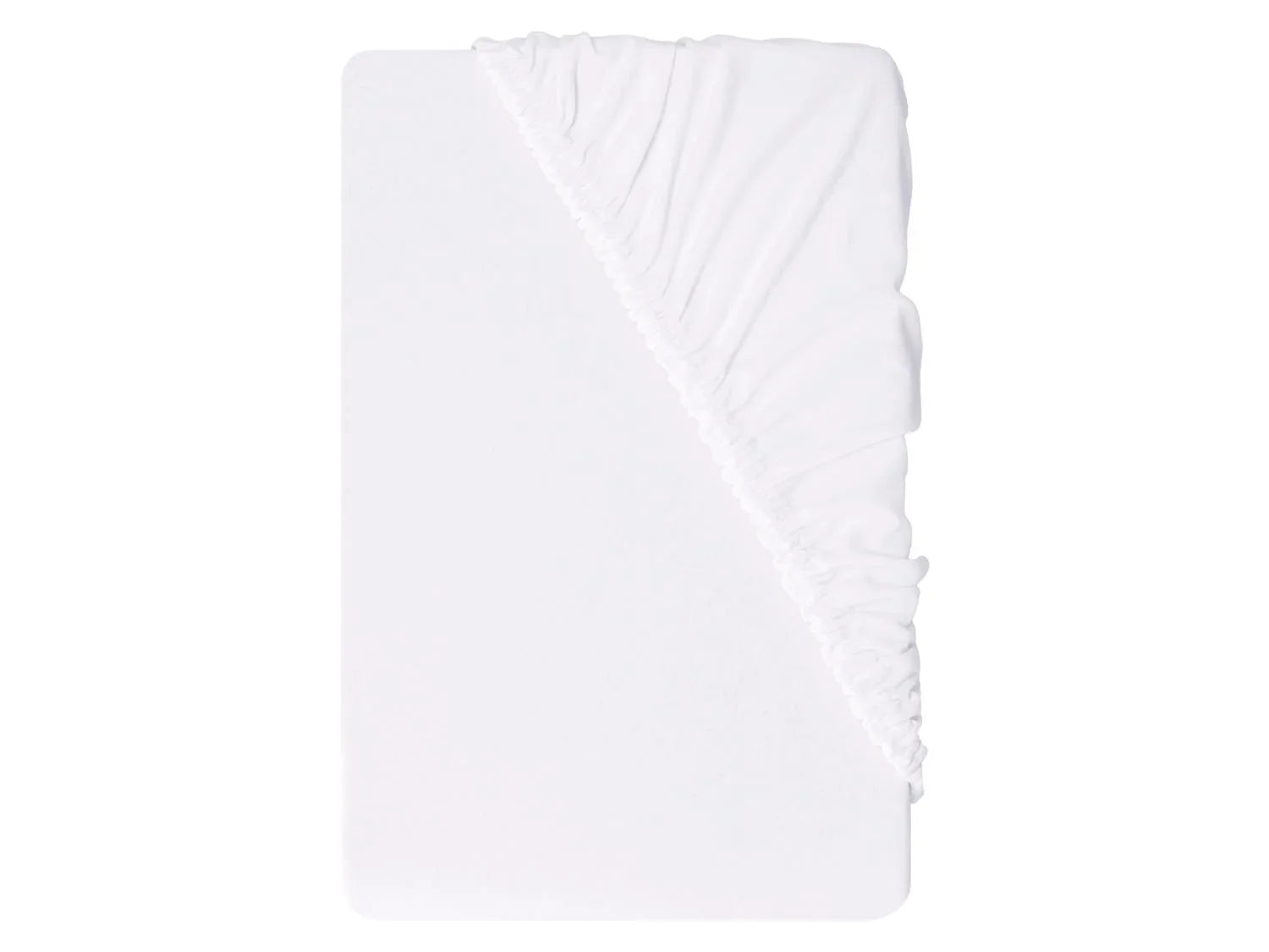 LIVARNO Lot de 2 draps-housses en jersey, 140-160 x 200 cm