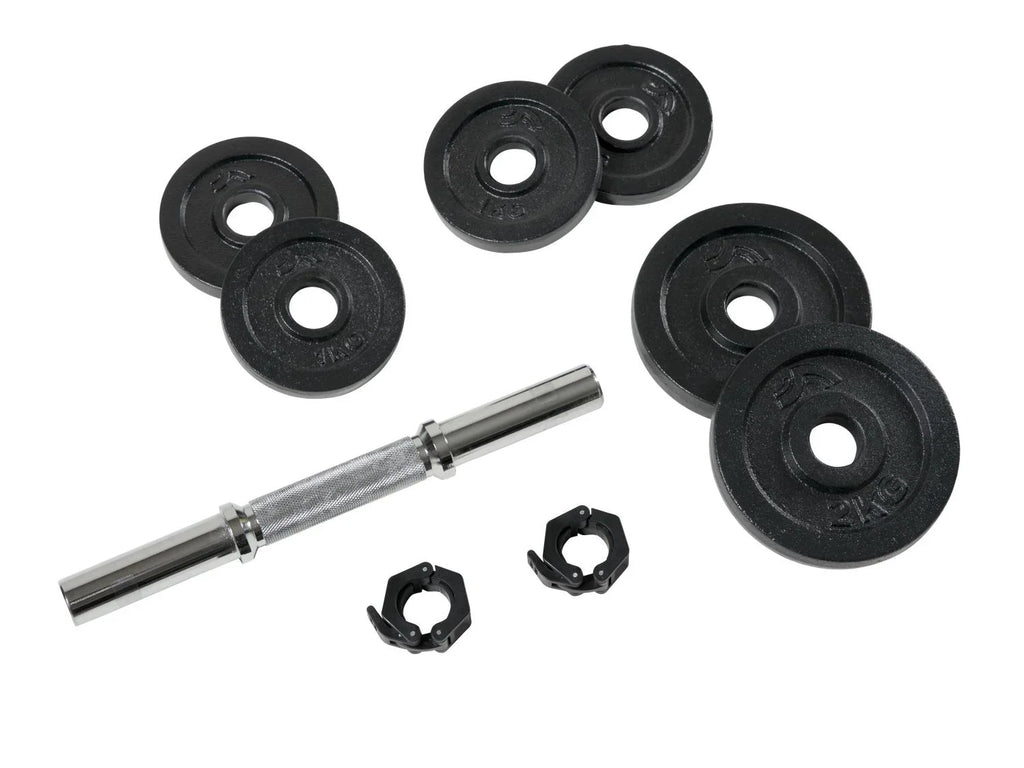 CRIVIT Set d'haltres, 10 kg