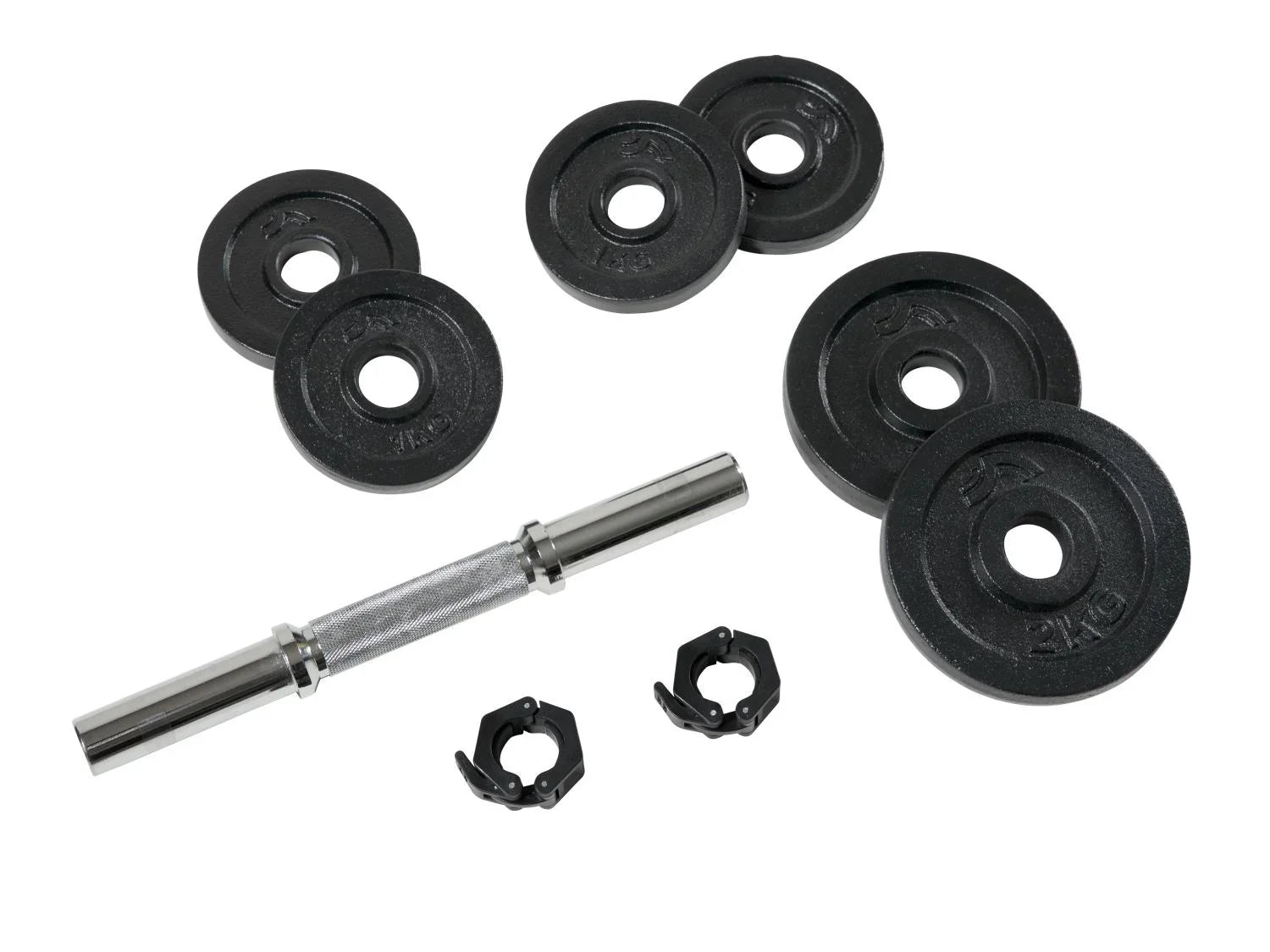 CRIVIT Set d'haltres, 10 kg