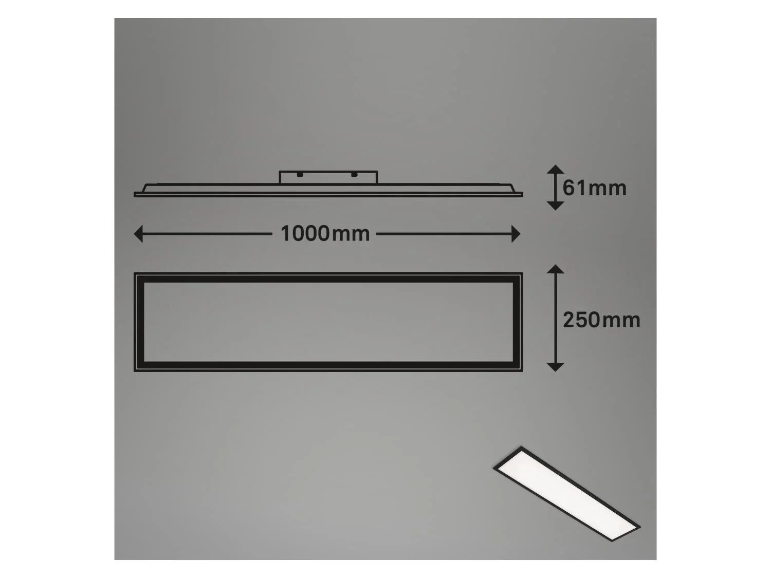 Briloner Panneau LED de plafond