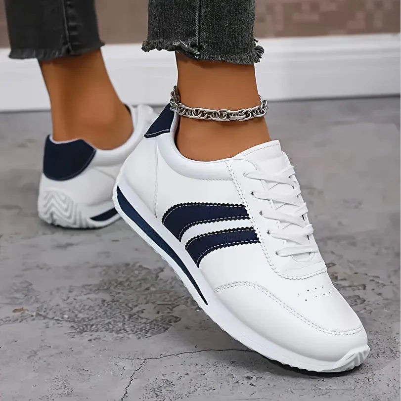 Lucienne | Sneakers Blanches Sportives Élégantes Confortables