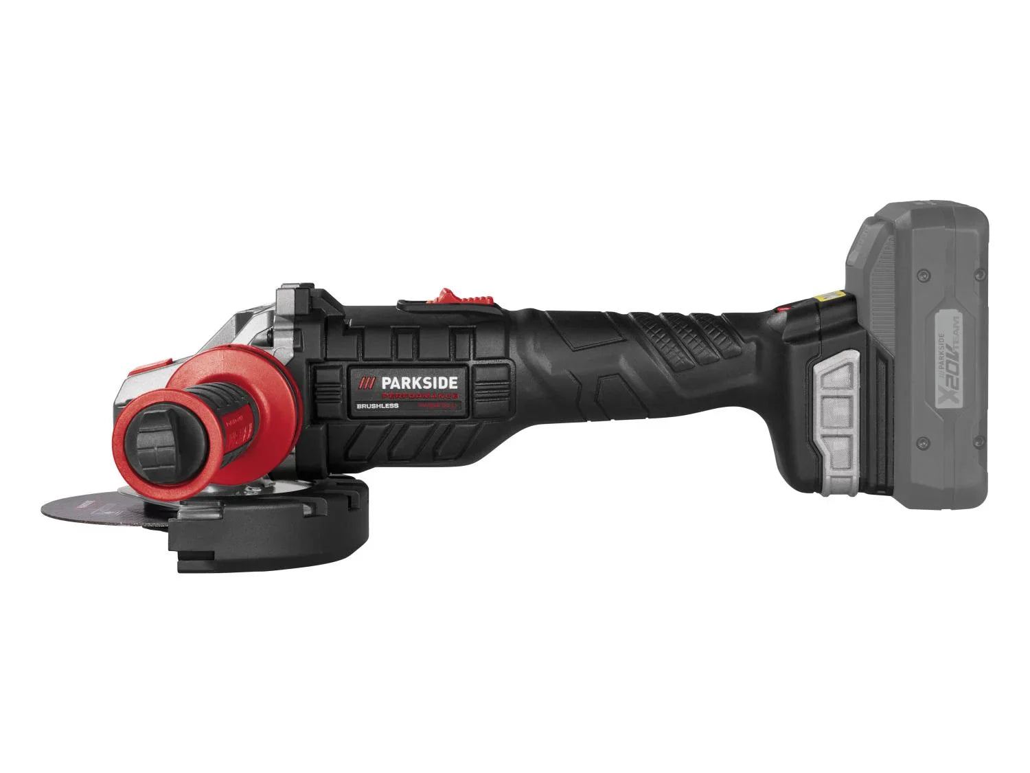 PARKSIDE PERFORMANCE Meuleuse dangle sans fil PWSAP 20-Li G7, 125 mm, 20 V