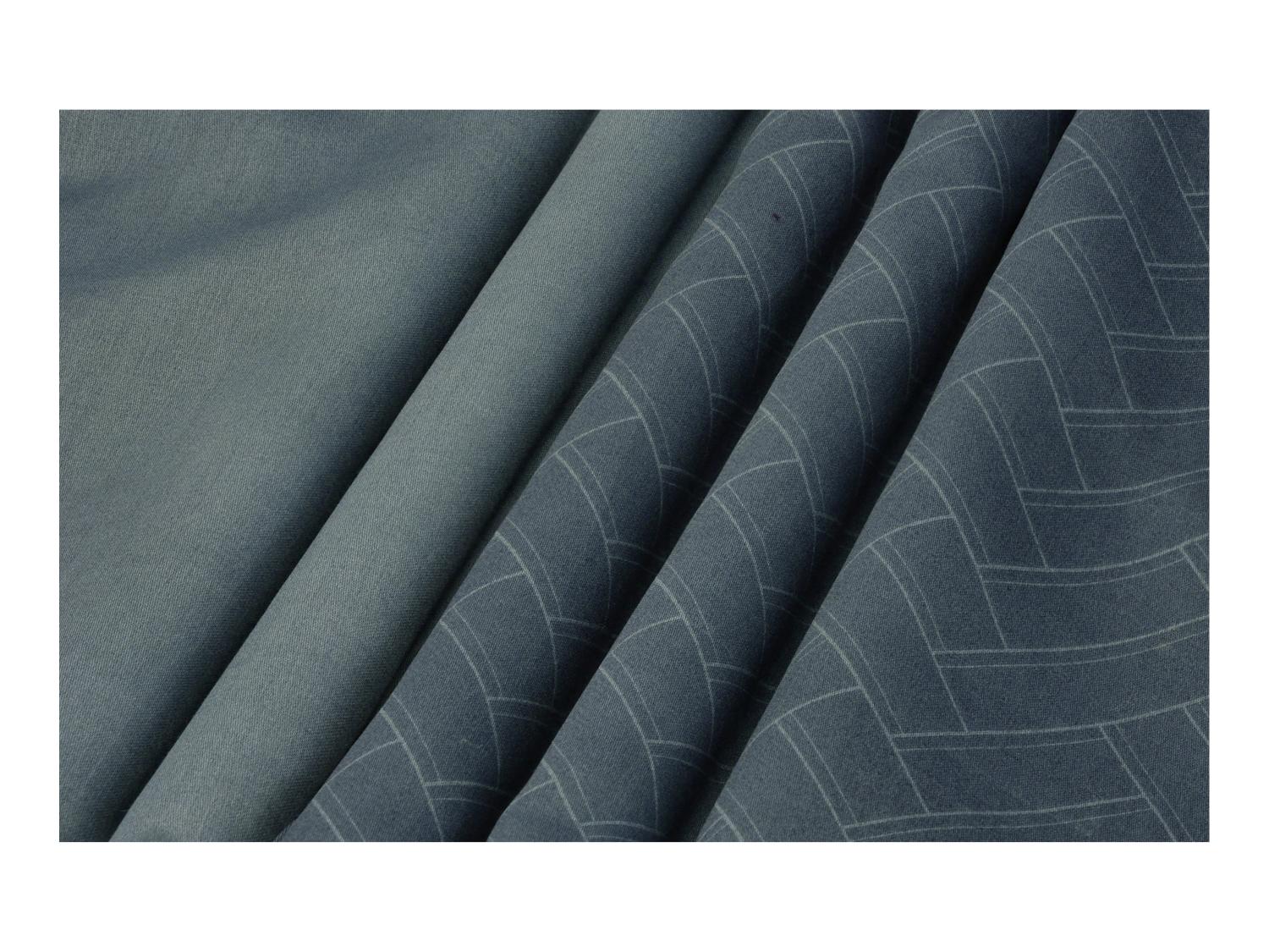 LIVARNO Parure de lit double face en satin, 140 x 200 cm