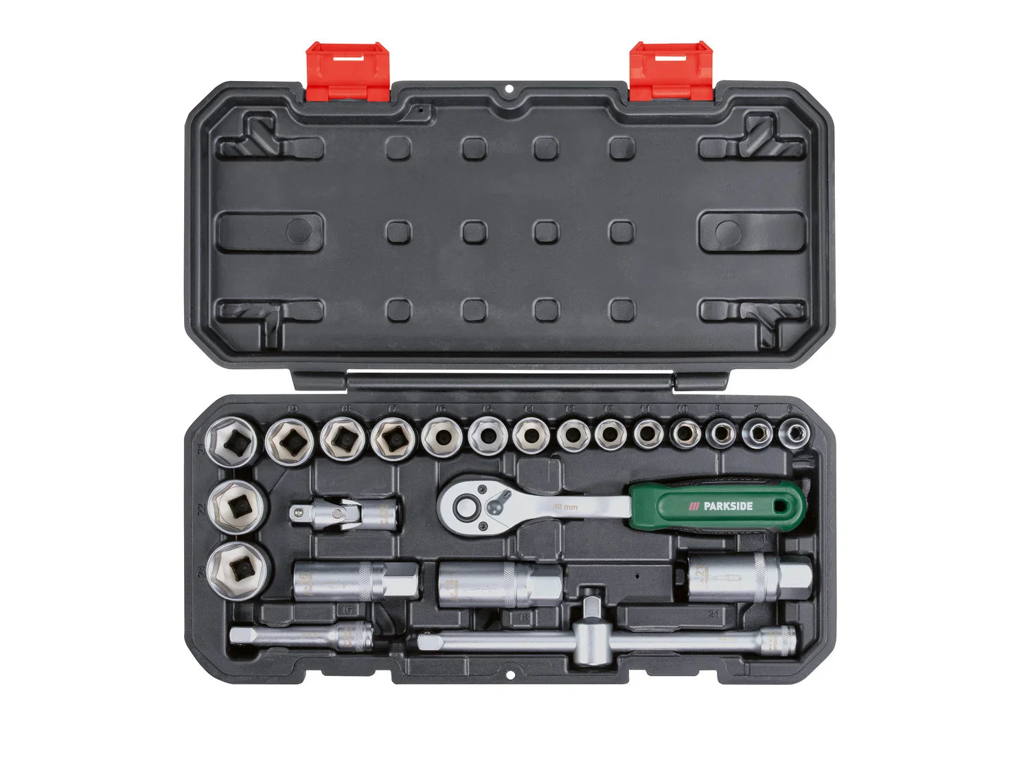 PARKSIDE Set de douilles et d'embouts PSSS 24 A1, 24 pices