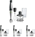 Braun MultiQuick 7 3-in-1 Immersion Blender with Food Processor �?Powerful Handheld Electric Stick Blender - Emulsifier for Chopping, Beating & Whisking - Ideal for Soup, Puree, Smoothies & More