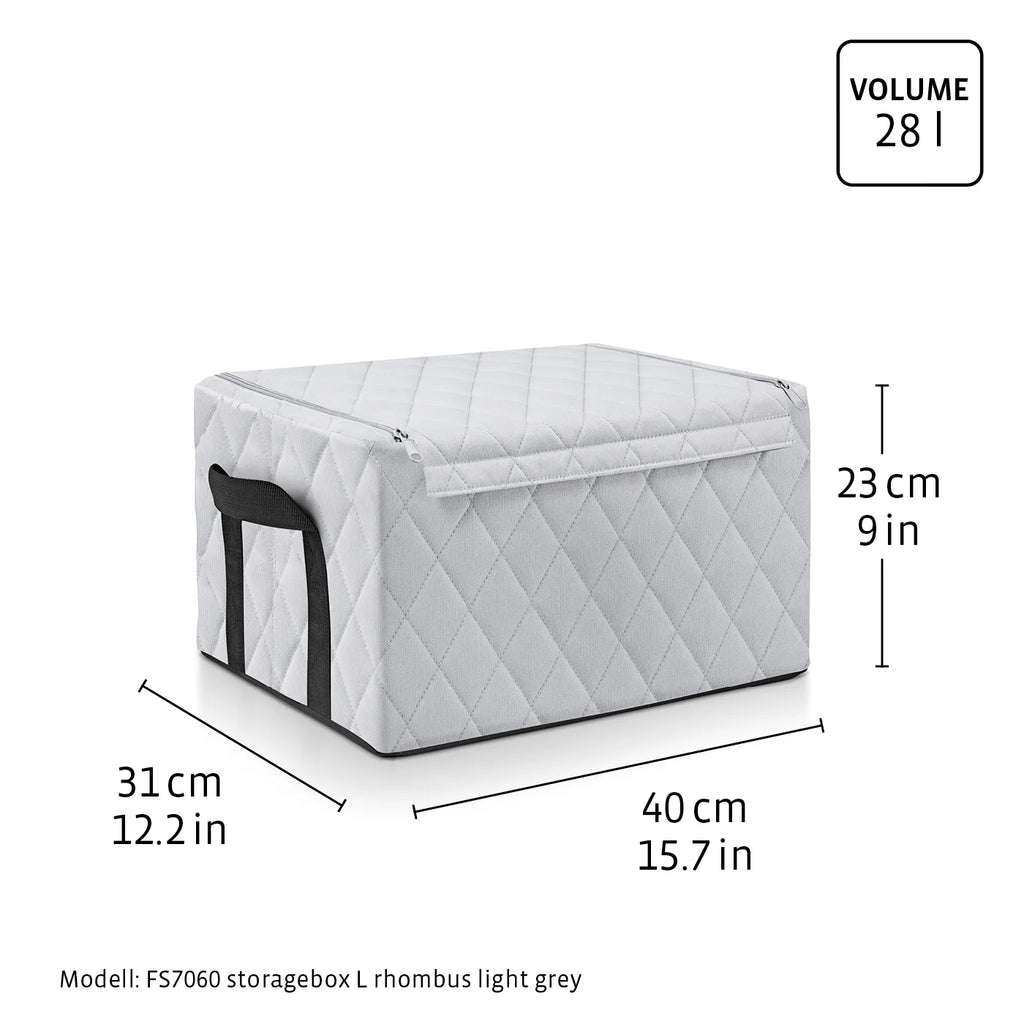 Storagebox M Rhombus Black