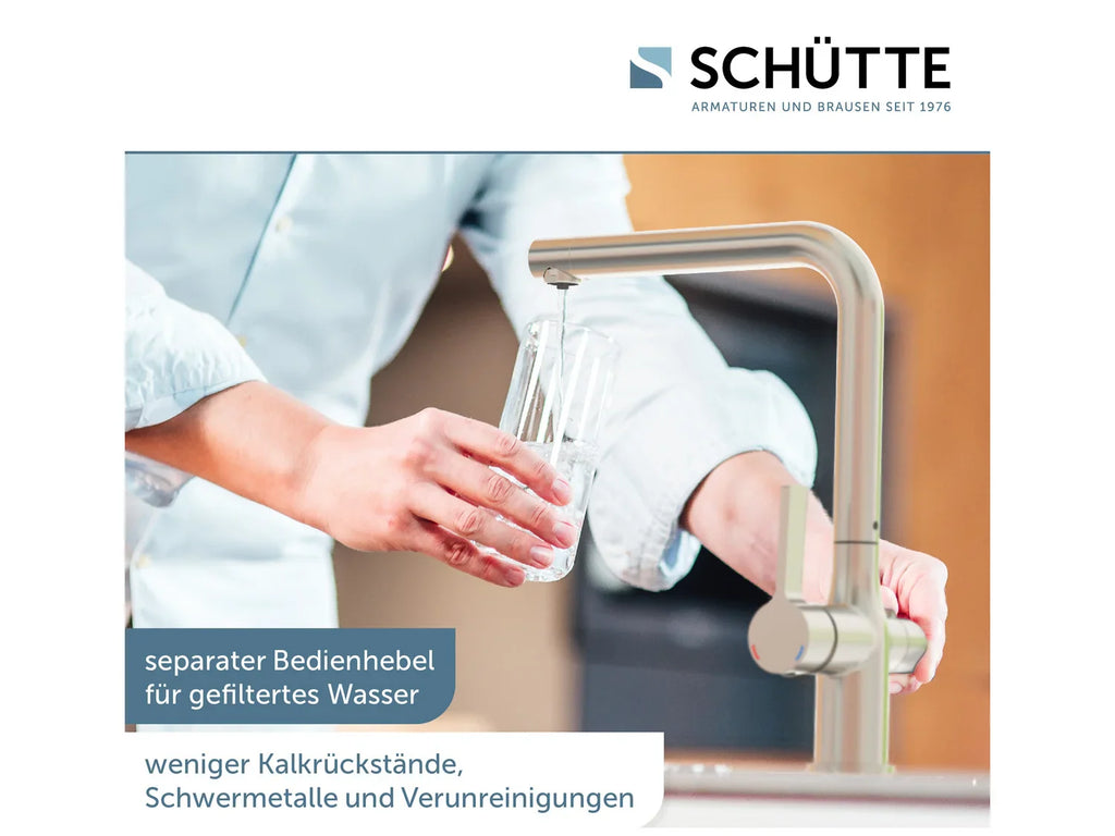 Schtte Robinet d'eau potable AQUASTAR PRO avec systme de filtration anti-calcaire