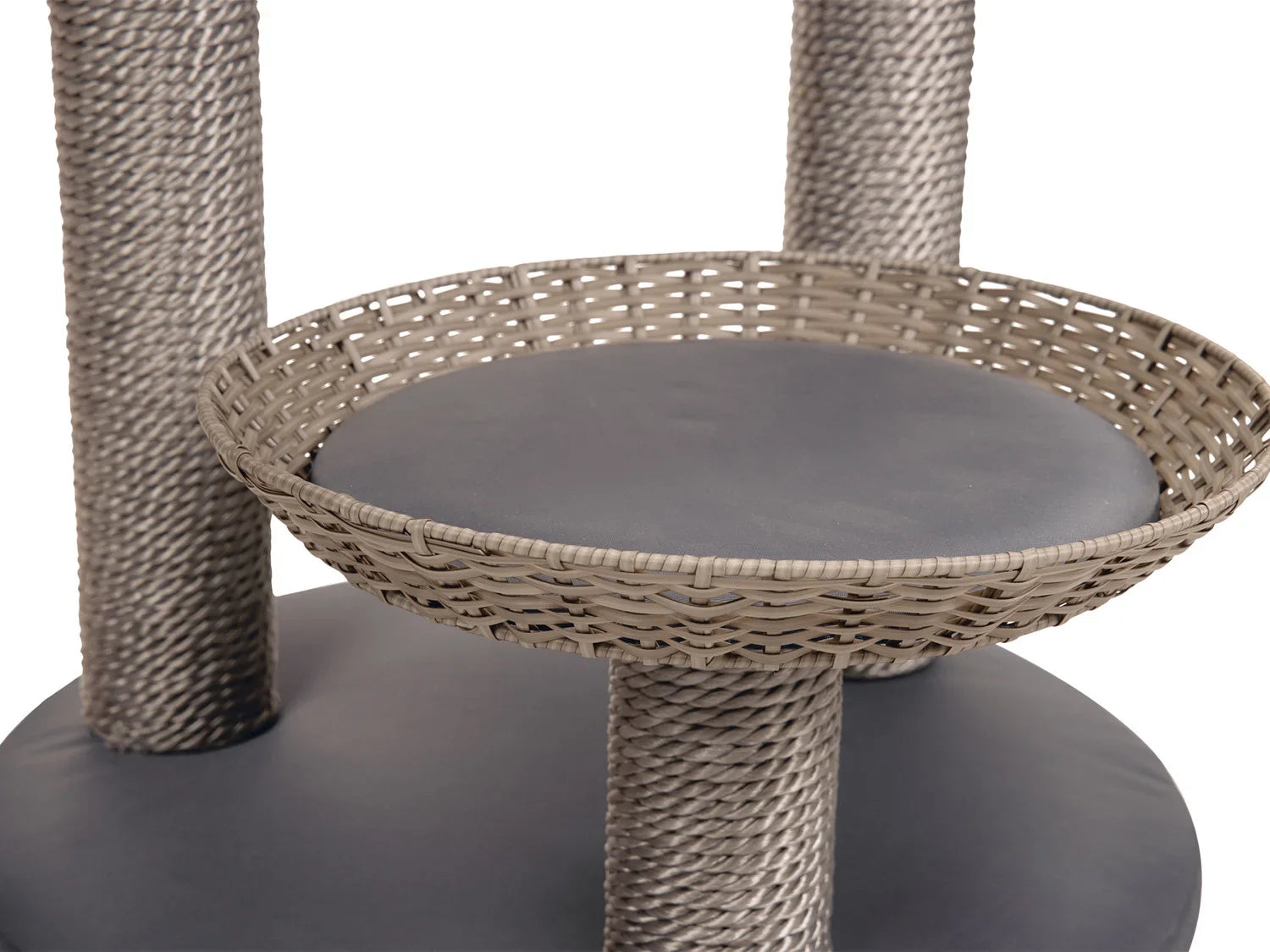 Karlie Arbre  chat d'extrieur imitation rotin, 56 x 129,5 cm
