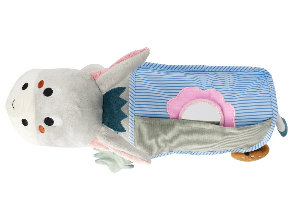 lupilu Peluche d'activits animal 4 en 1