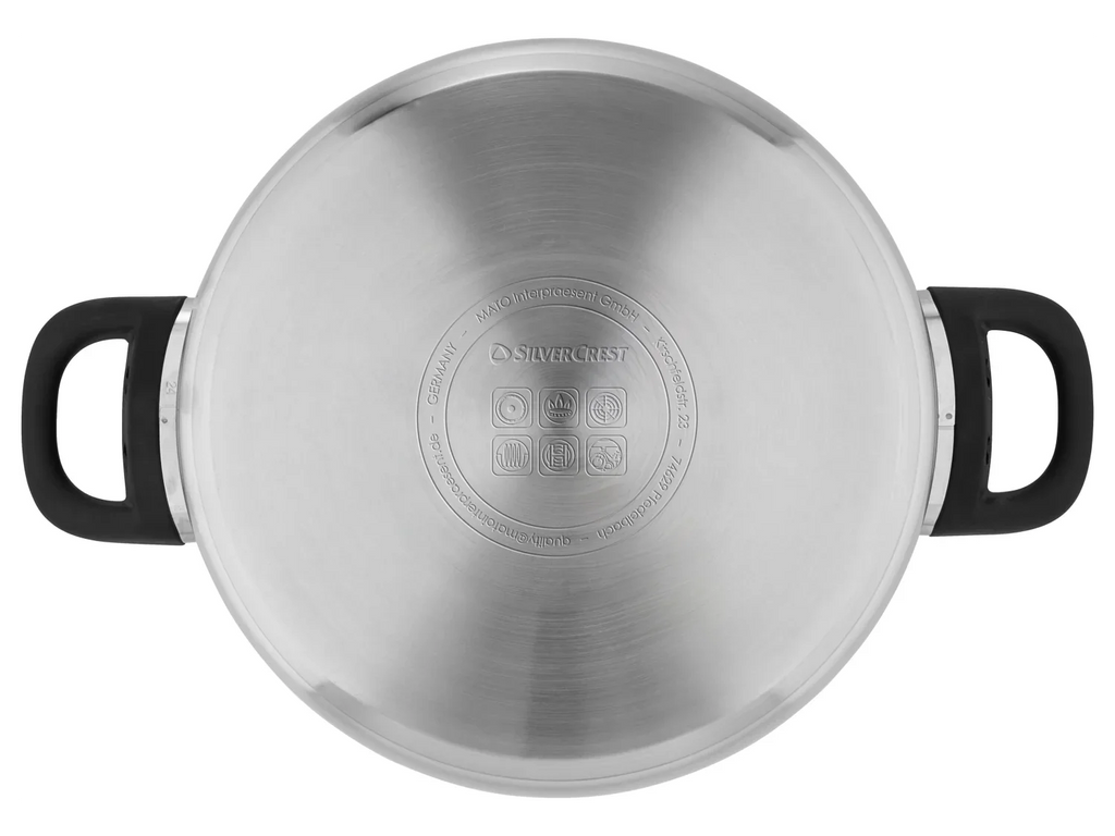 SILVERCREST Faitout en acier inoxydable, 24 cm