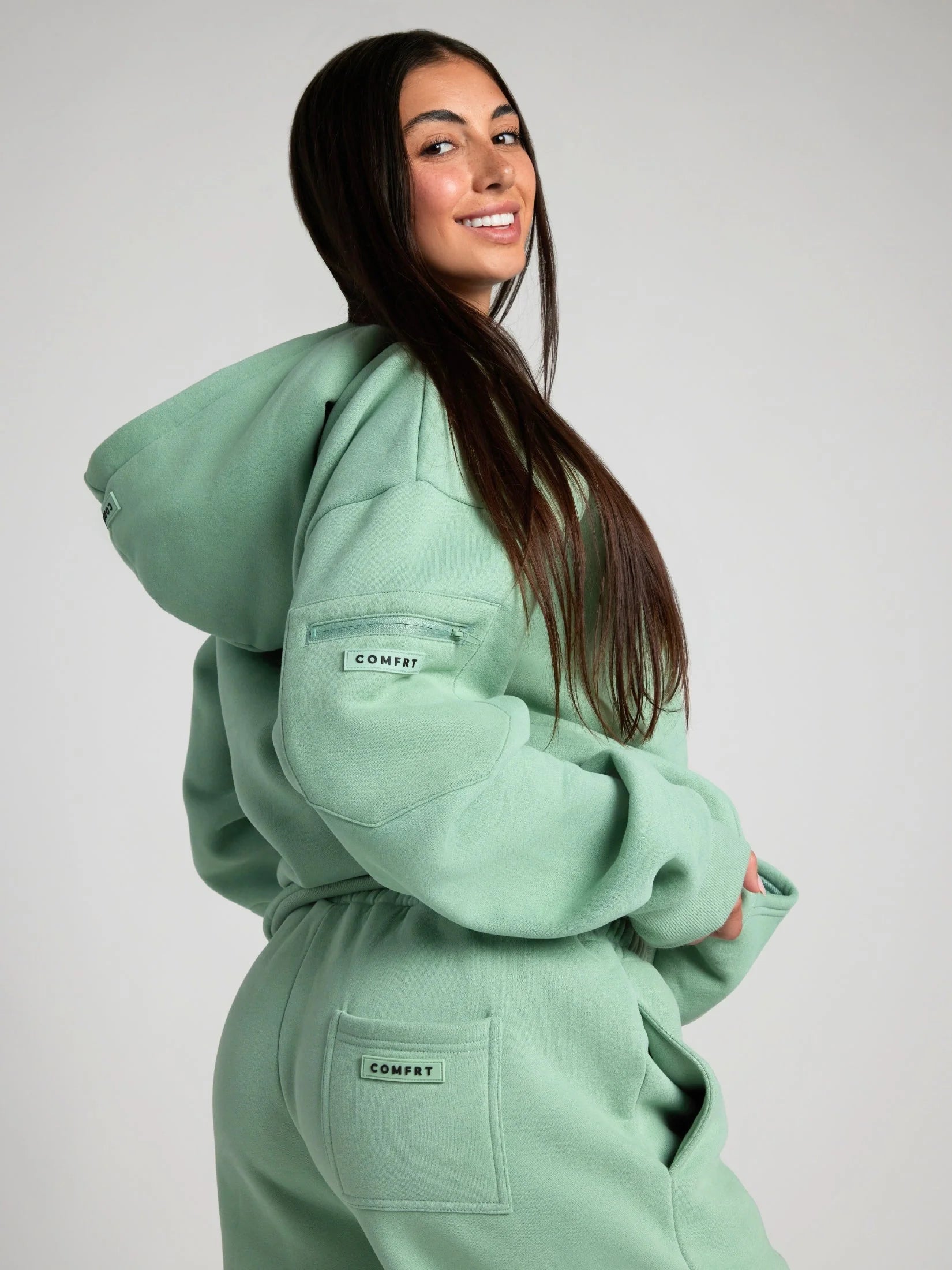 Hoodie de voyage confortable avec motif mode avion