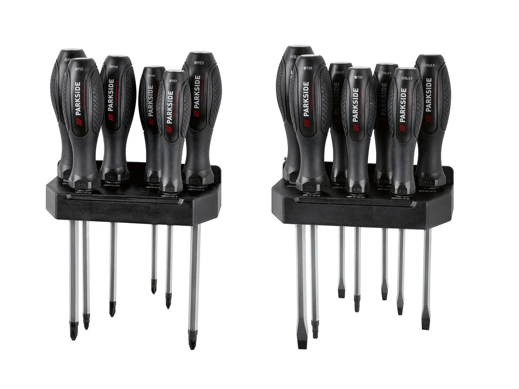 PARKSIDE PERFORMANCE Set de tournevis burin, 15 pices