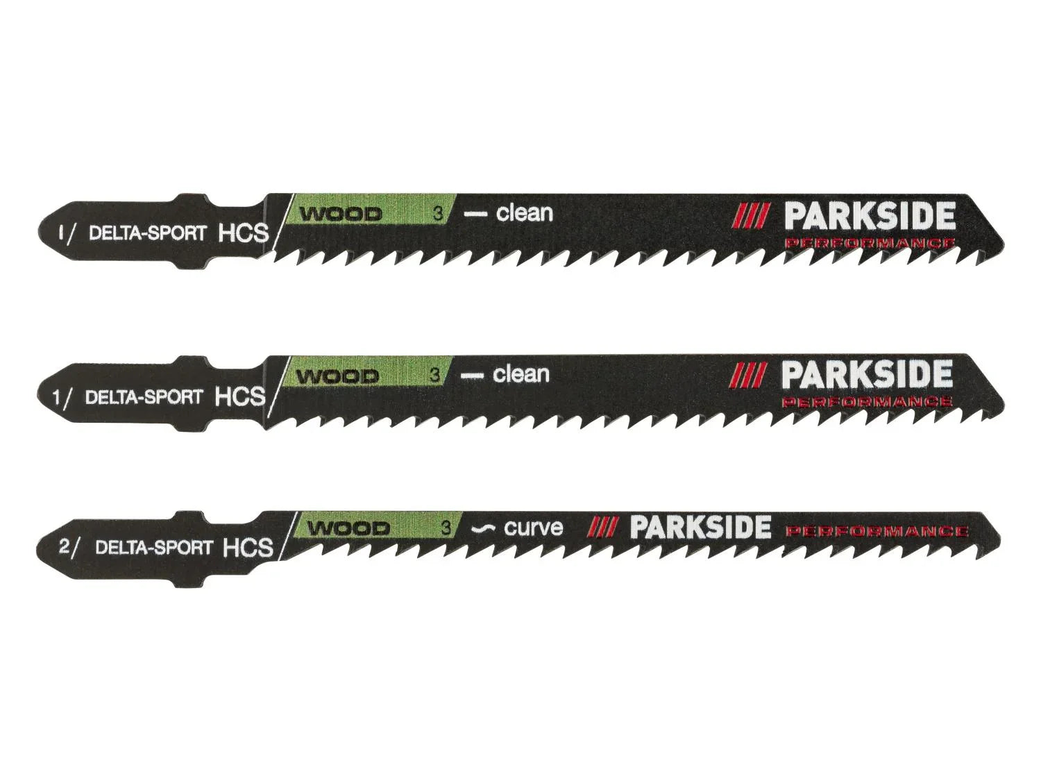 PARKSIDE PERFORMANCE Lames de scie sauteuse PPSTZ 3 A, 3 pices