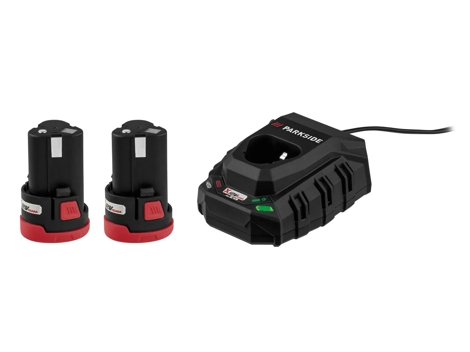 PARKSIDE PERFORMANCE Set visseuse-perceuse 12V/2Ah PBSPA 12 C3 avec 2 batteries et chargeur