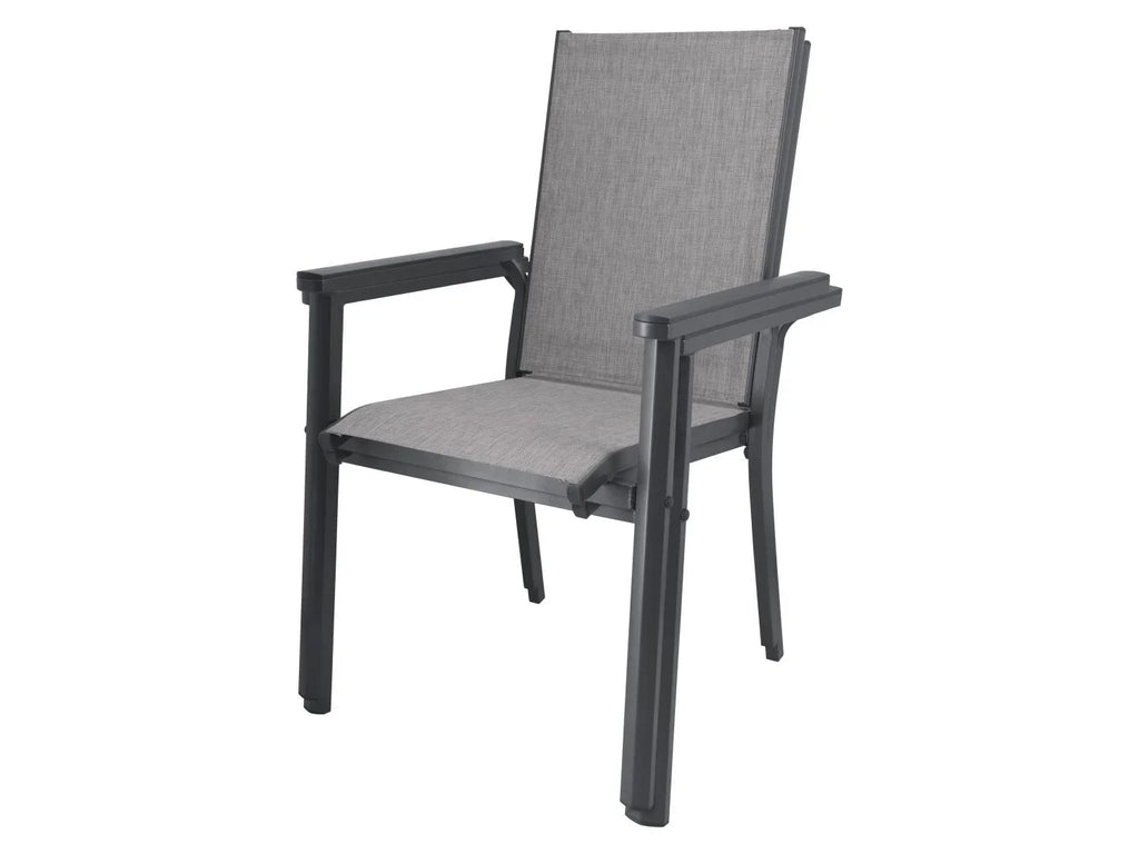 LIVARNO Table de jardin + Lot de 6 fauteuils en aluminium Houston