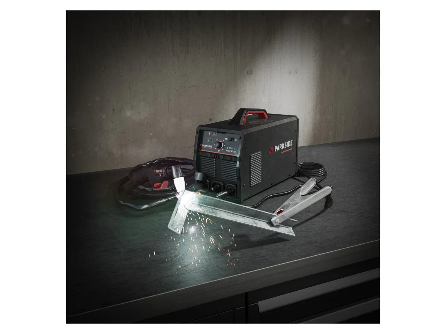 PARKSIDE PERFORMANCE Dcoupeur plasma avec compresseur PPSK 40 B2