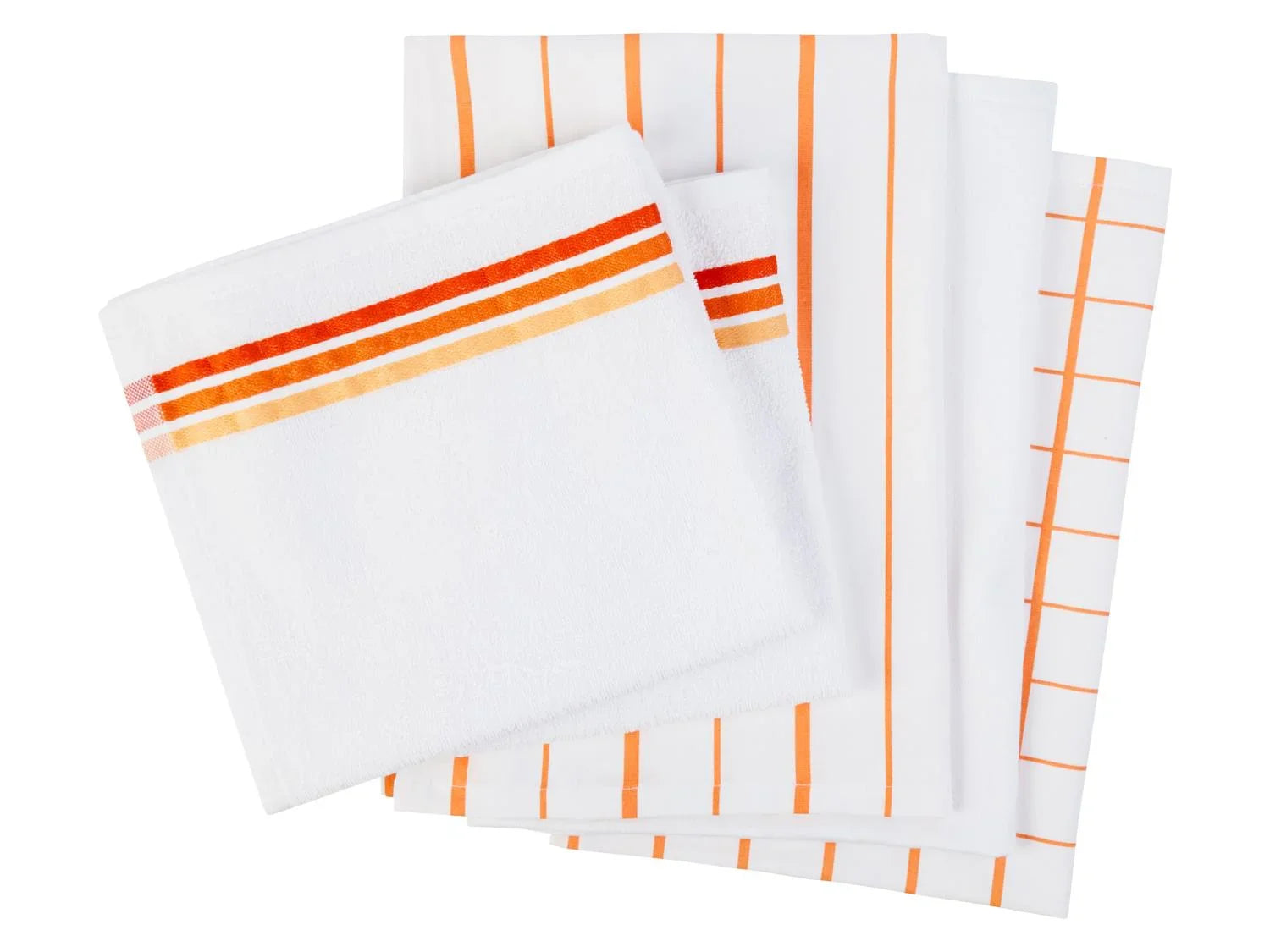 LIVARNO home Set de 5 torchons de cuisine