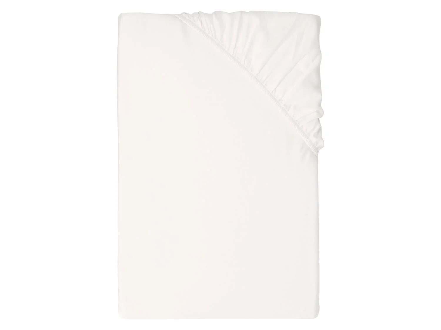 LIVARNO Drap-housse en satin de coton et bambou, 140 - 160 x 200 cm