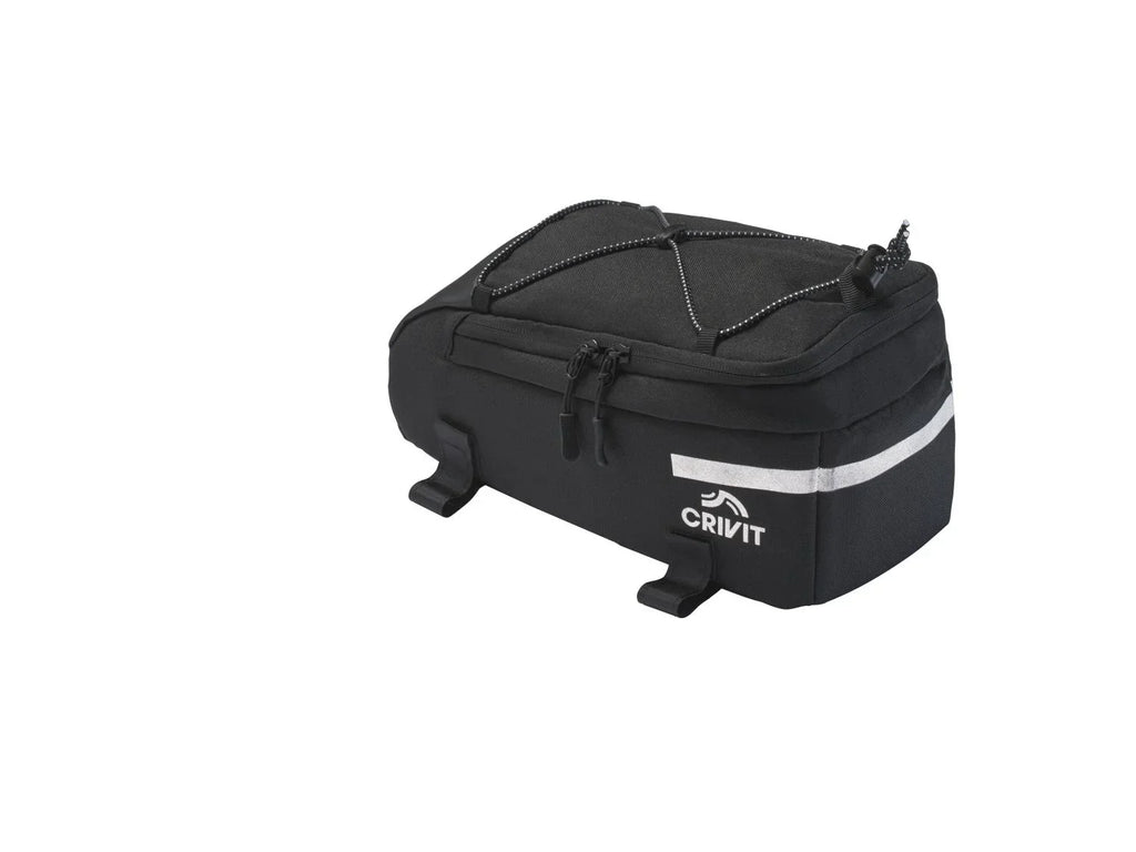CRIVIT Sacoche pour guidon de vlo, sacoche double pour cadre de vlo ou sacoche pour porte-bagages de vlo