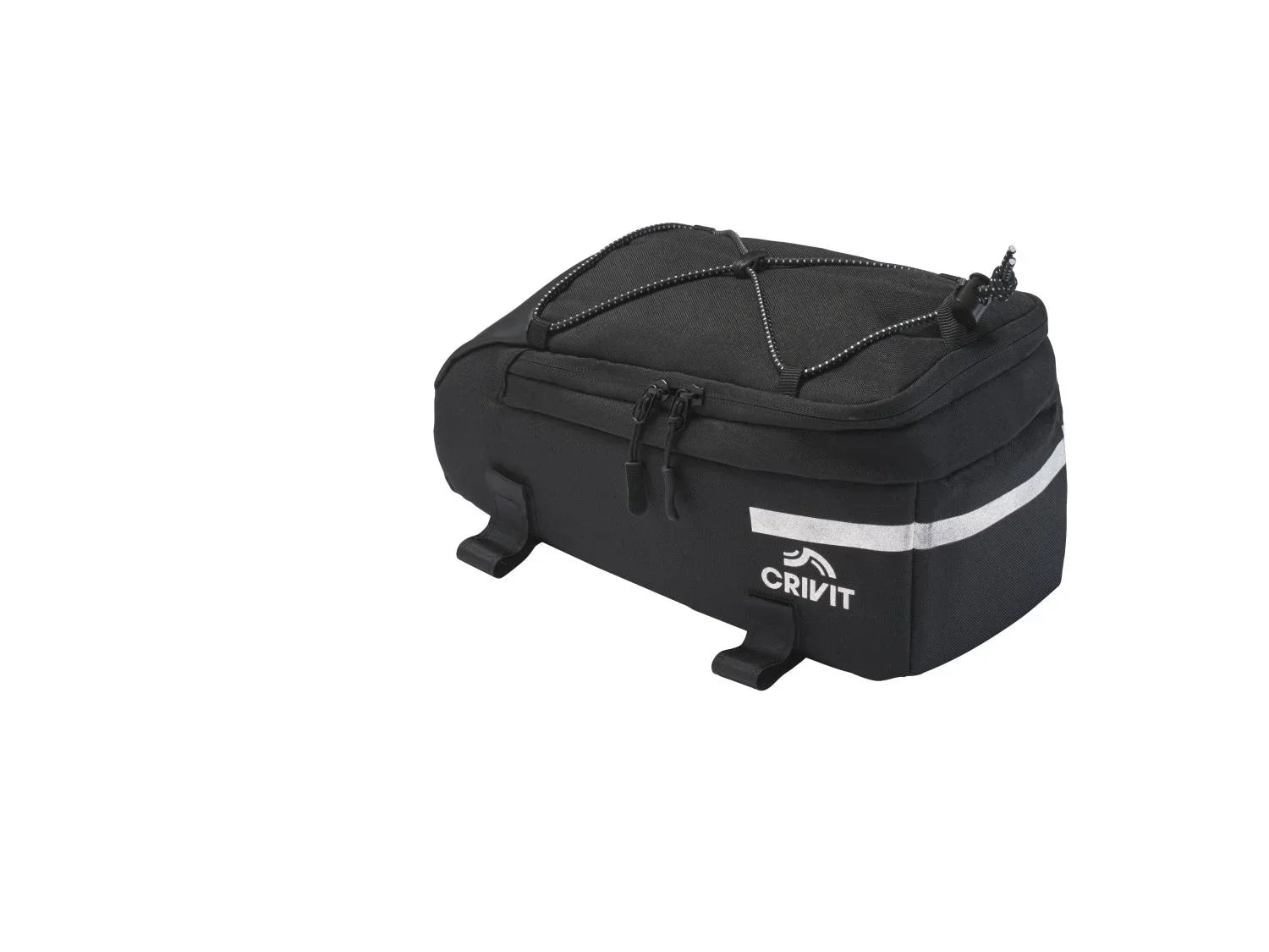 CRIVIT Sacoche pour guidon de vlo, sacoche double pour cadre de vlo ou sacoche pour porte-bagages de vlo