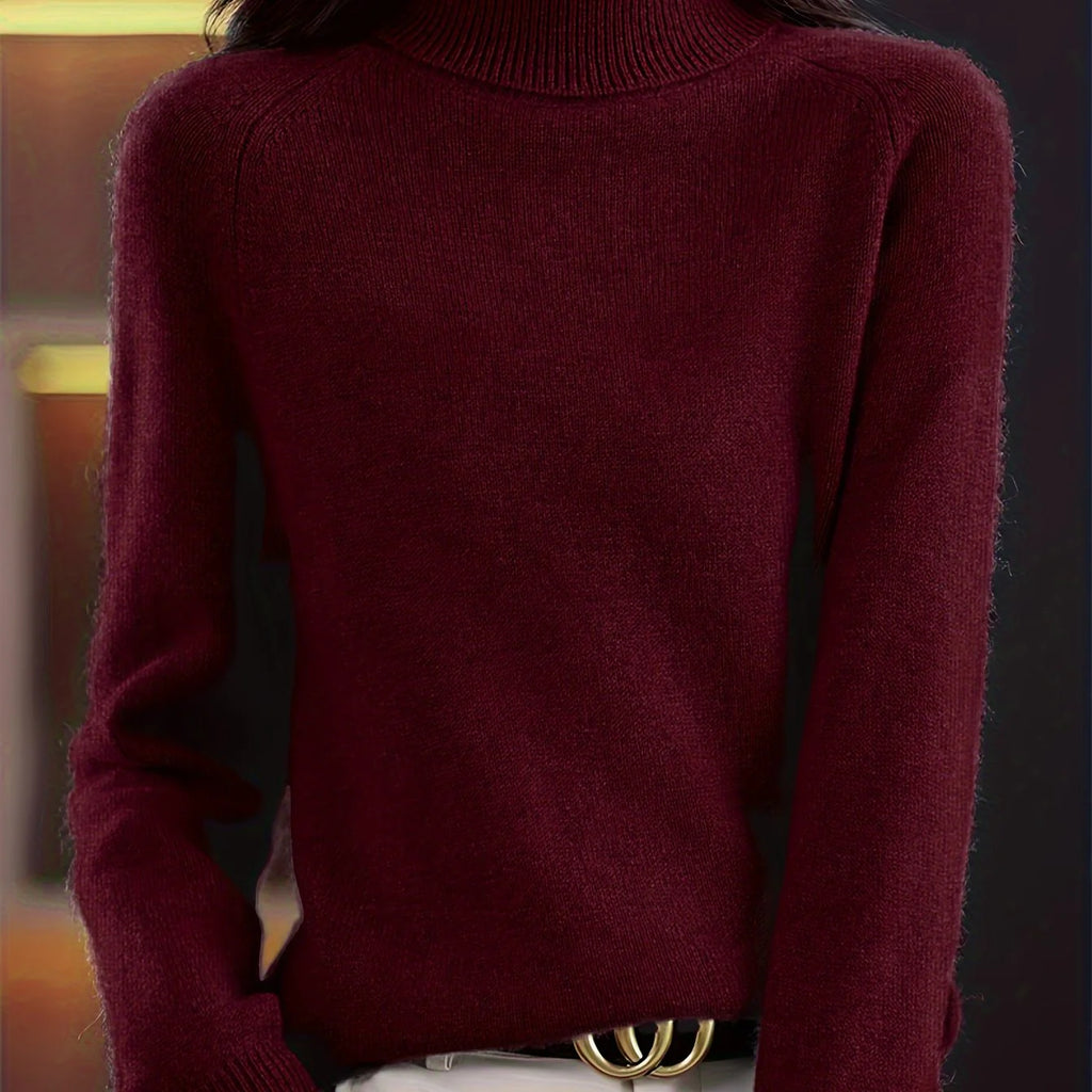 Aimée™ | Pull Col Roulé Intemporel