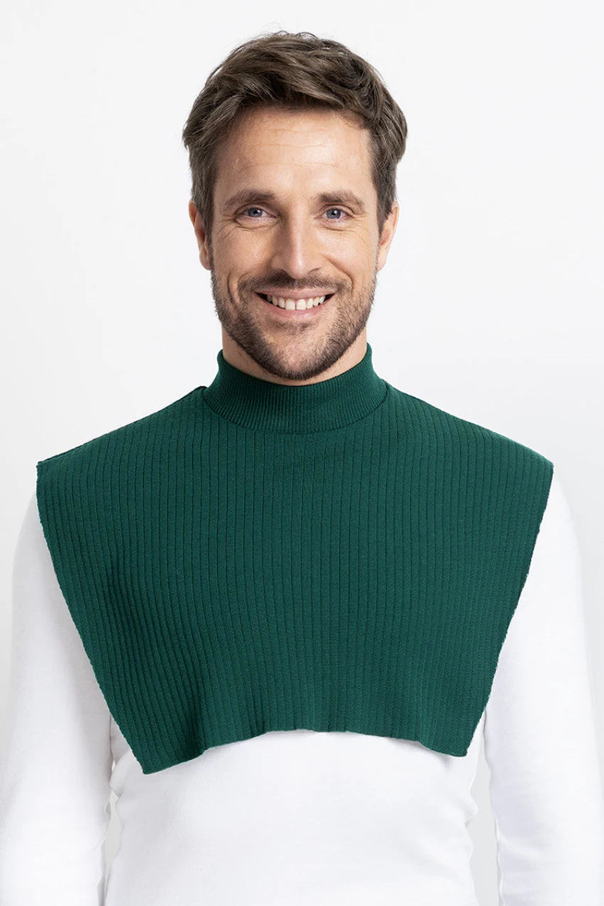 Col plastron homme et femme - vert anglais