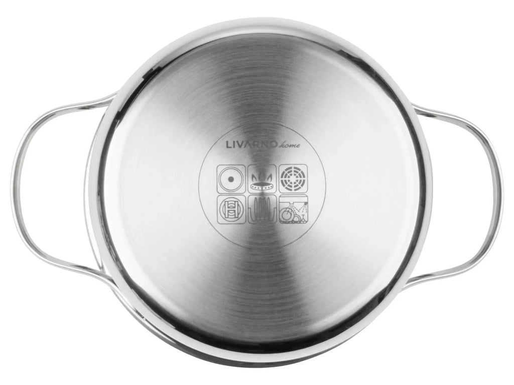 LIVARNO home Faitout en acier inoxydable,  16 cm