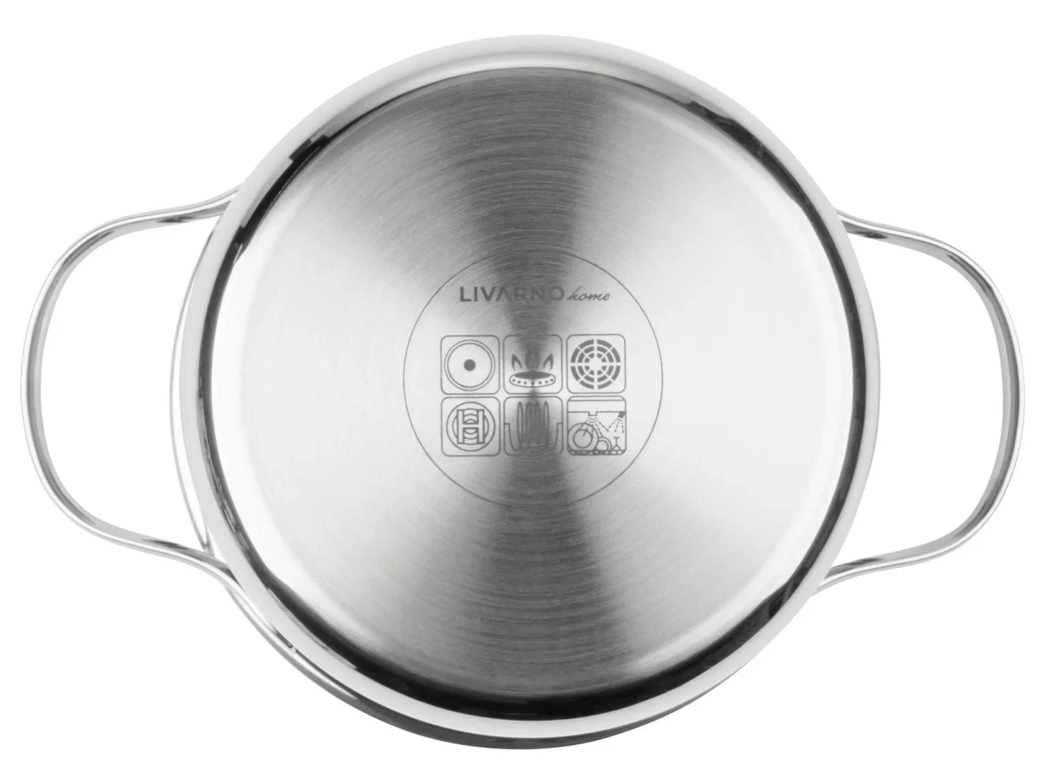 LIVARNO home Faitout en acier inoxydable,  16 cm