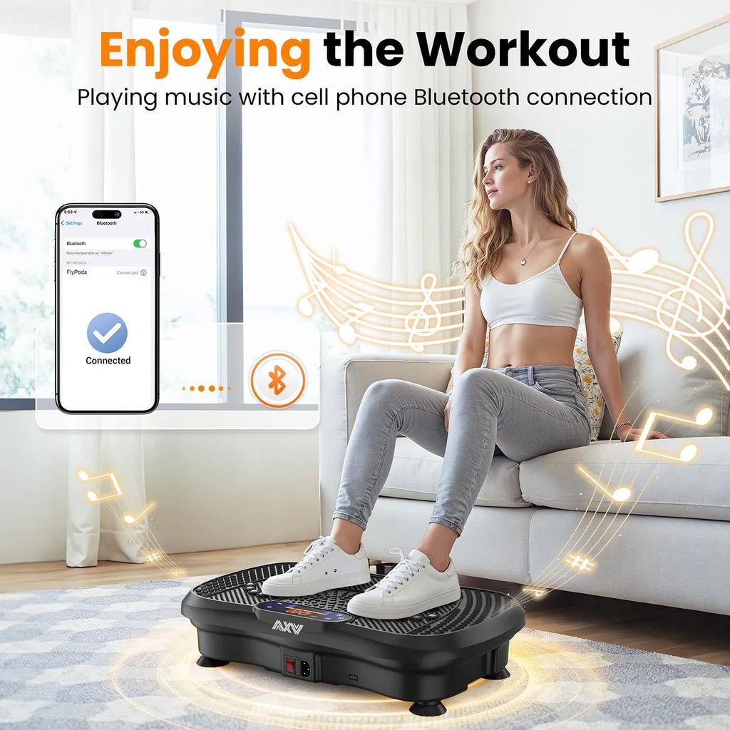 AXV Vibration Plate Fitness Platform Trainer Suitable for men and women to lose weight