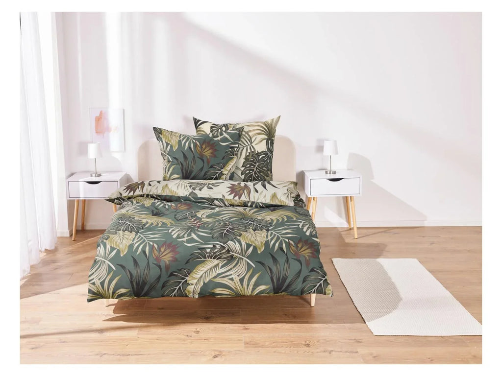 LIVARNO home Parure de lit en coton mlang, 260 x 240 cm