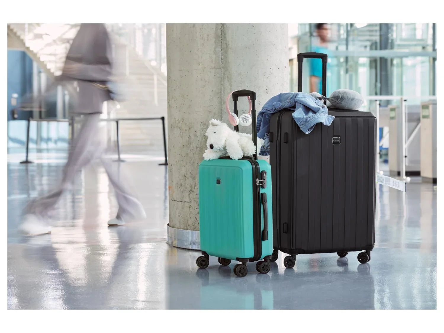 TOPMOVE Valise  roulettes, 86 l