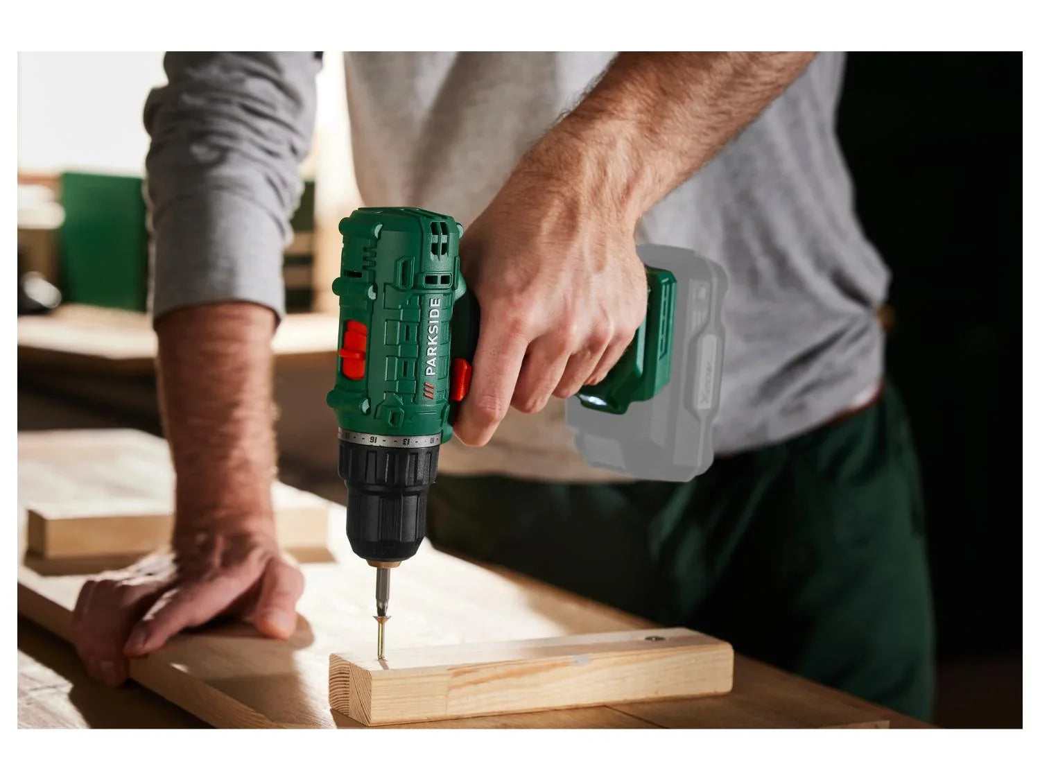 PARKSIDE Perceuse-visseuse sans fil PBSA 20-Li A1, 20 V