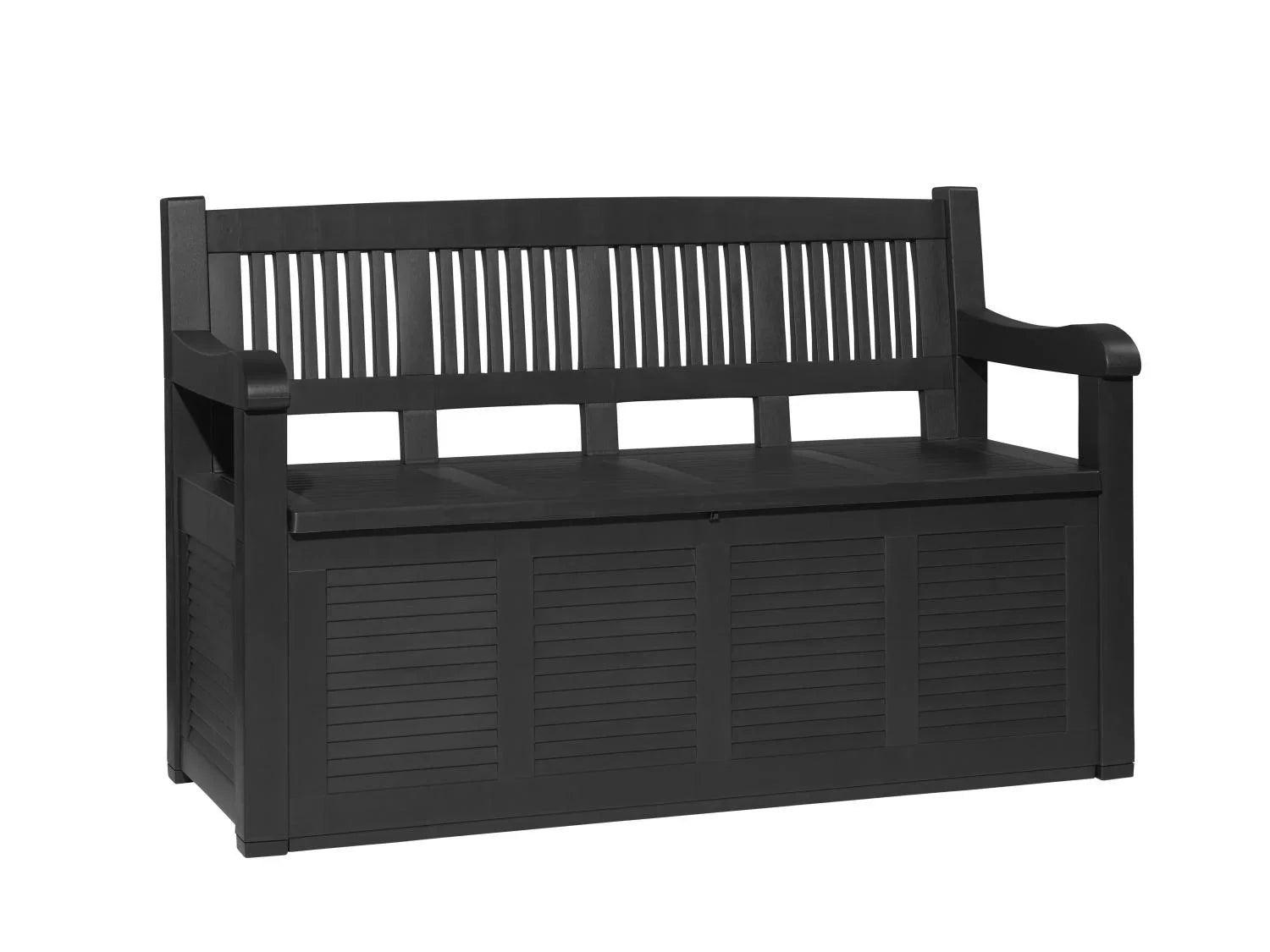LIVARNO home Banc de jardin, 130 x 60 x 85 cm, anthracite