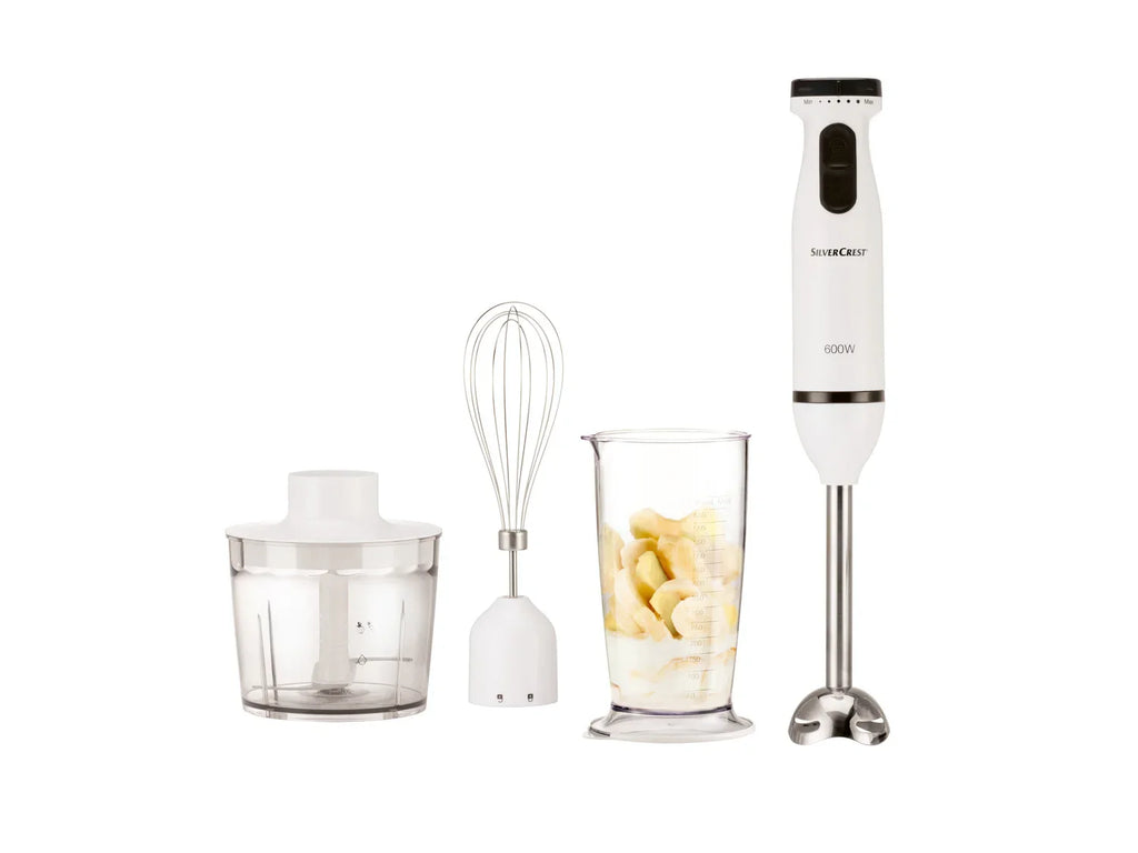 SILVERCREST KITCHEN TOOLS Mixeur plongeant 3-en-1 SSMS 600 E6 / SOSMS 600 E6