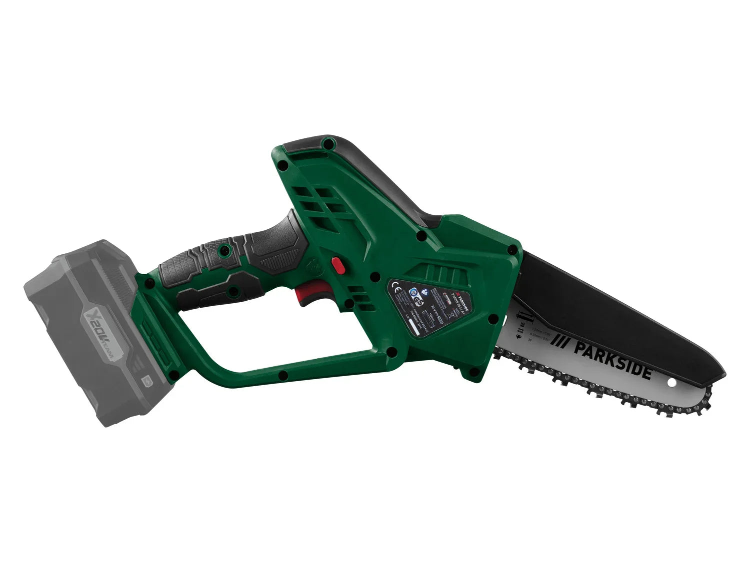PARKSIDE Mini-trononneuse  bois sans fil PAGHS 20-Li A 20 V