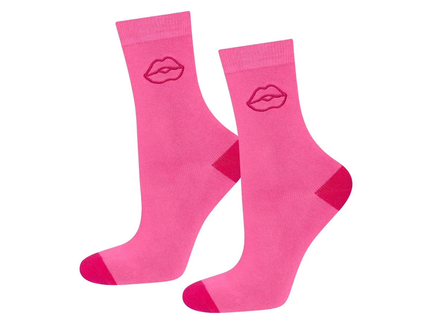 Soxo Lot de 2 paires de chaussettes femme