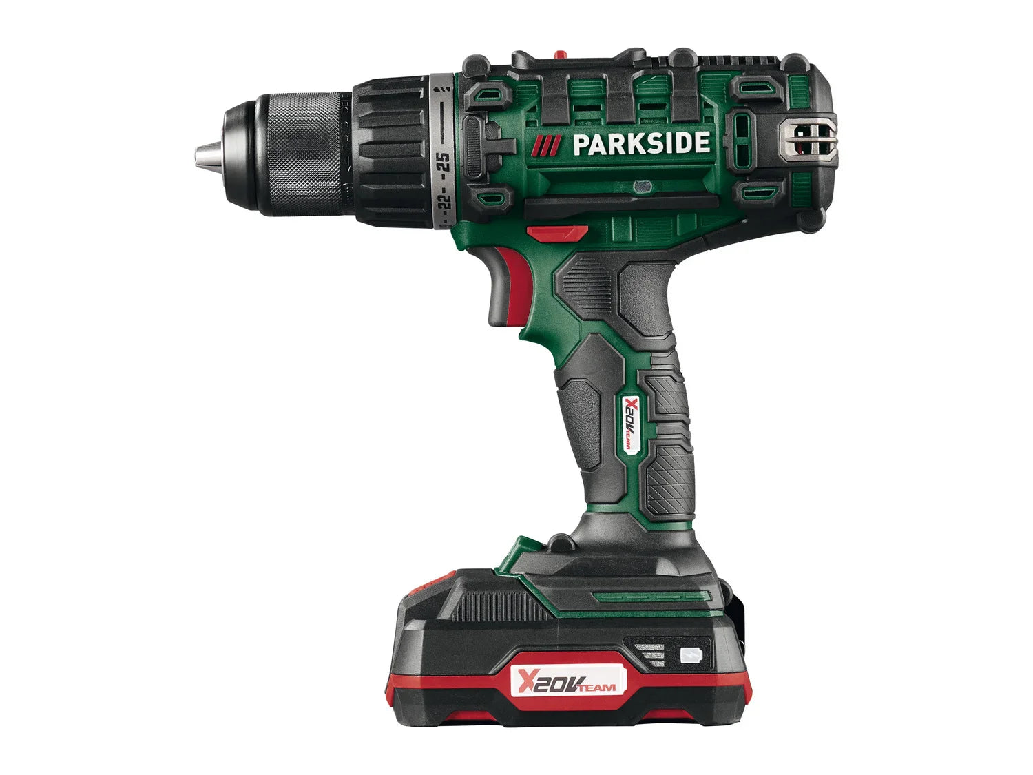 PARKSIDE Perceuse-visseuse sans fil PABS 20-Li G8, 20 V