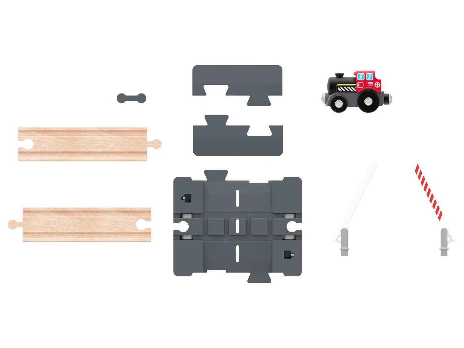 Playtive Extension de chemin de fer en bois