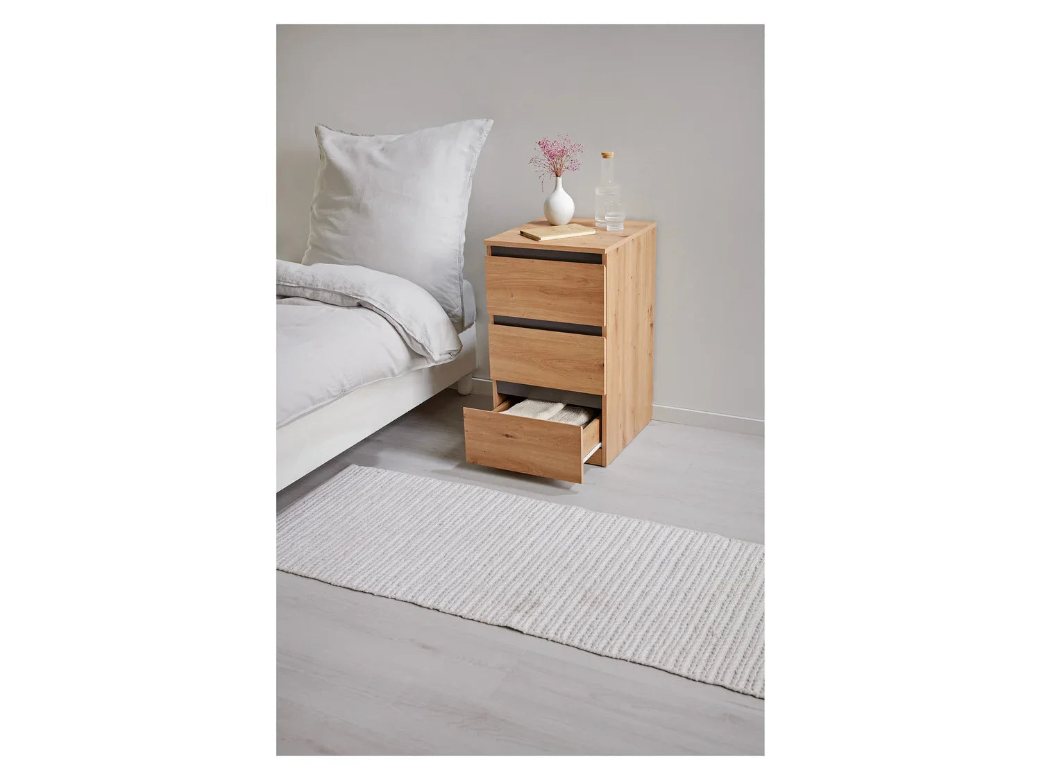 LIVARNO home Commode Genve, 40 x 78 x 48 cm, imitation chne