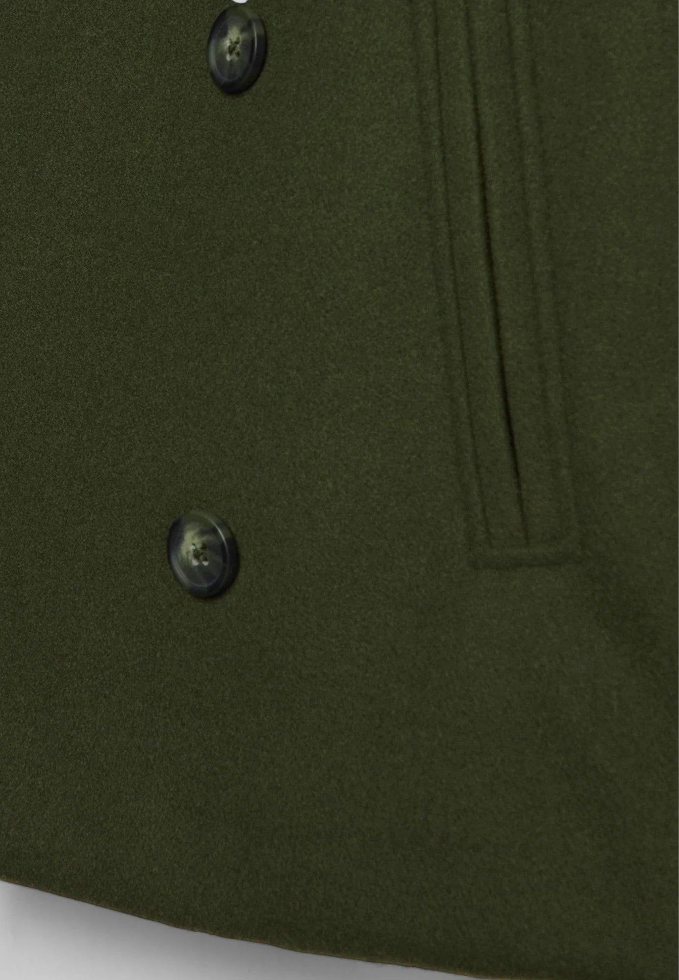 Manteau court classique intemporel pour femmes