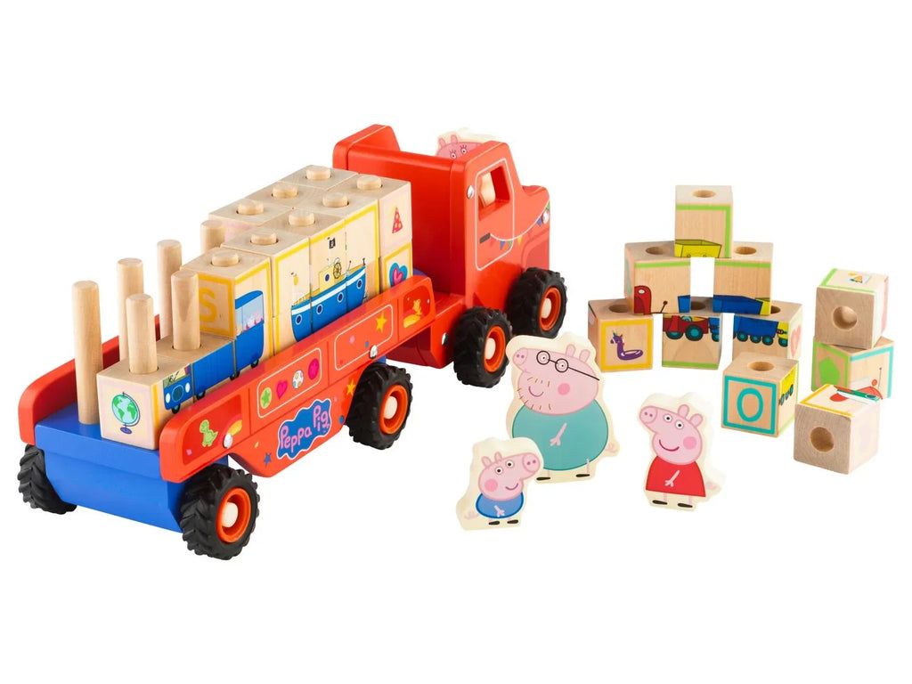 Camion en bois Peppa Pig
